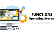 Functions of Operating System in Hindi